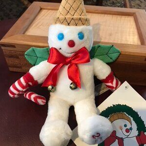 Mr. Bingle 2015 NEW w/tag 10" snowman Ornament Christmas New Orleans Dillards